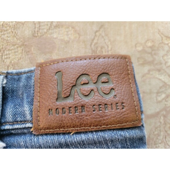 LEE Modern Series L342 Jeans Men Size 34x30 Straight Fit Medium Dark Wash - Picture 3 of 11